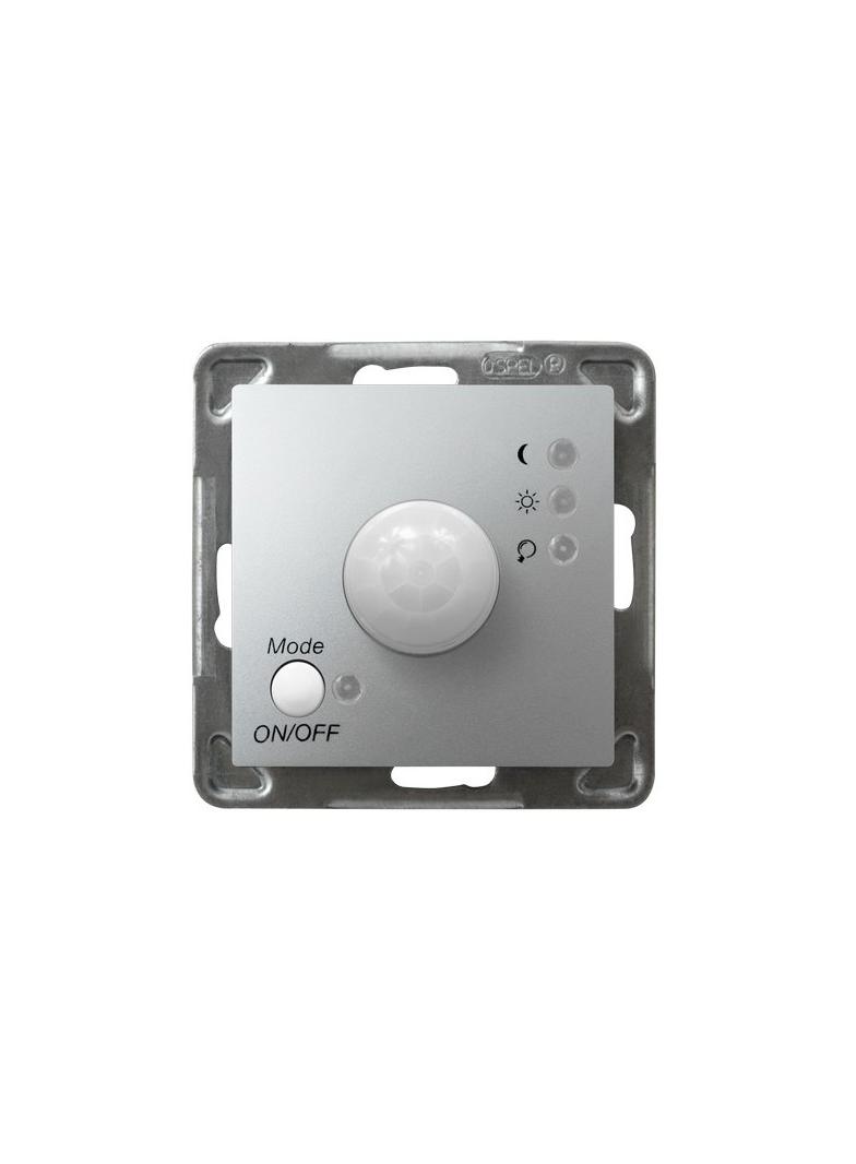 IMPRESJA Elektroniczny czujnik ruchu - kolor srebro