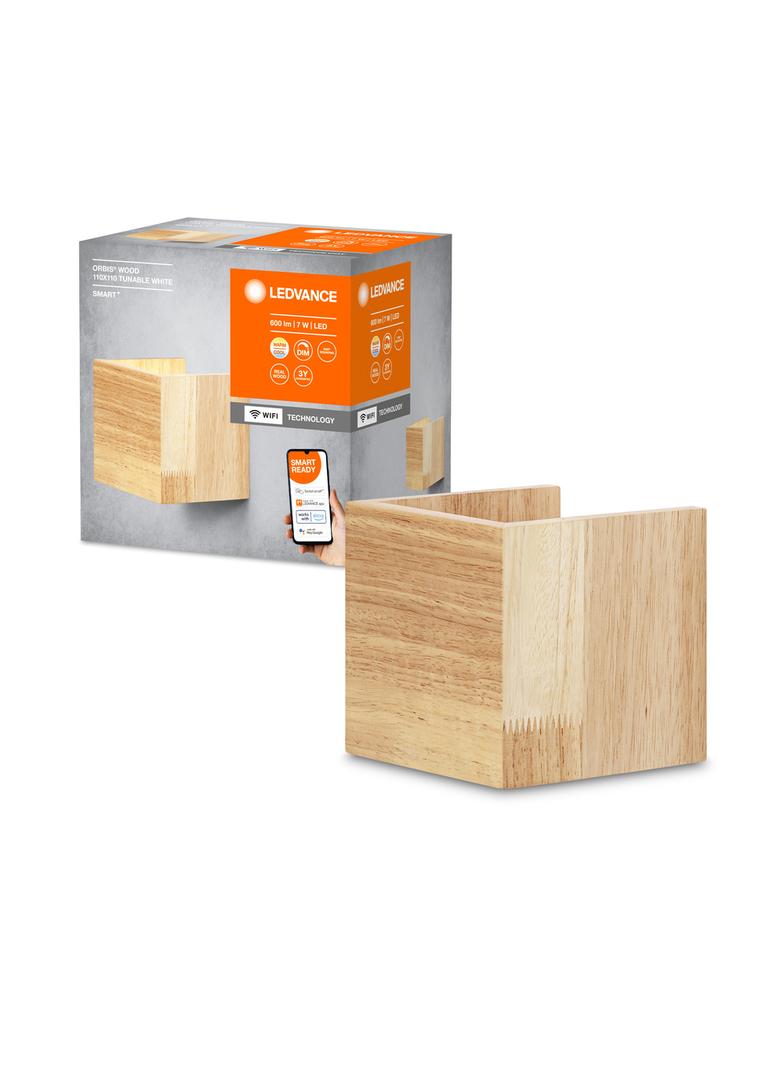 SMART WIFI ORBISW WOOD 110X110 TW WD LEDVANCE