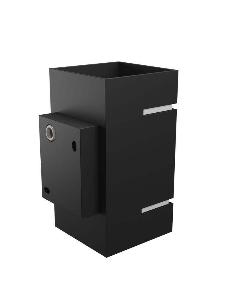 SQUALLA LUMO G9 KINKIET 230V IP20 80x150 CZARNY KWADRATOWY