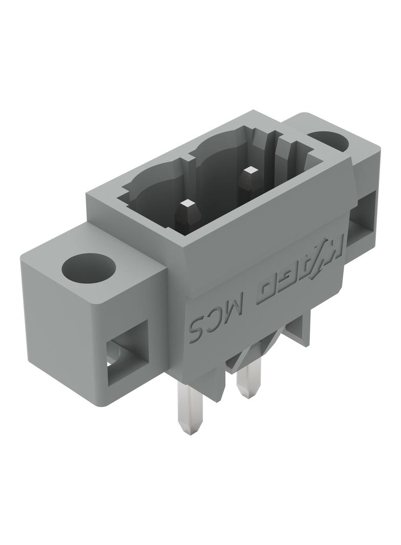 MCS-MIDI Classic wtyk 2-bieg. szary raster 5 mm