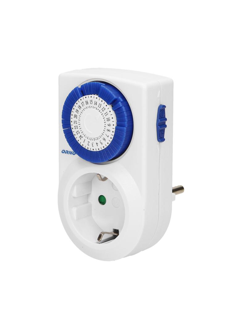 Programator czasowy mechaniczny MINI wersja Schuko OR-PRE-427(GS) ORNO
