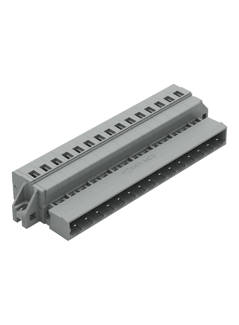 MCS-MIDI Classic wtyk 15-bieg. szary raster 5 mm /25szt./ WAGO