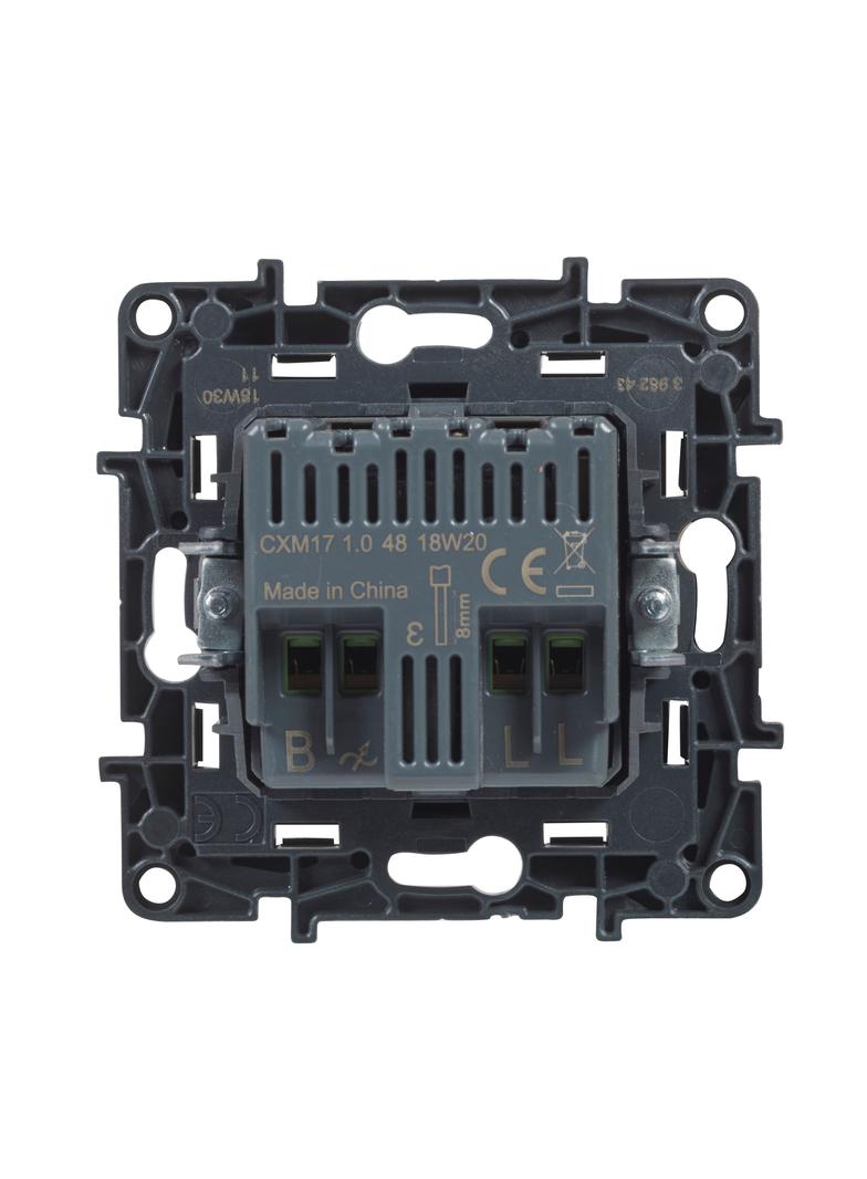 Niloe Step - ściemniacz obrotowy 2-przewodowy- kolor czarny, Legrand