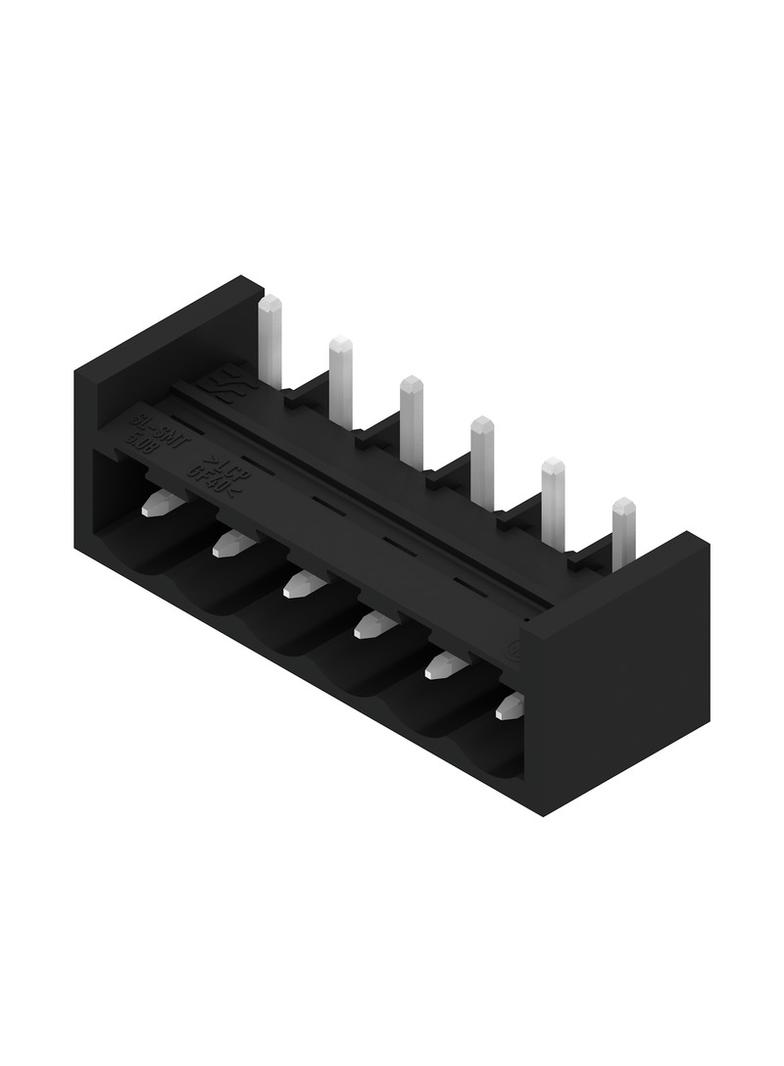 SL-SMT 5.08HC/06/270GH 3.2SN BK BX Wtyki PCB (złącza płyty), 5.08 mm, Liczba biegunów: 6, kąt odejścia: 270° /50szt./ 1877410000 WEIDMÜLLER