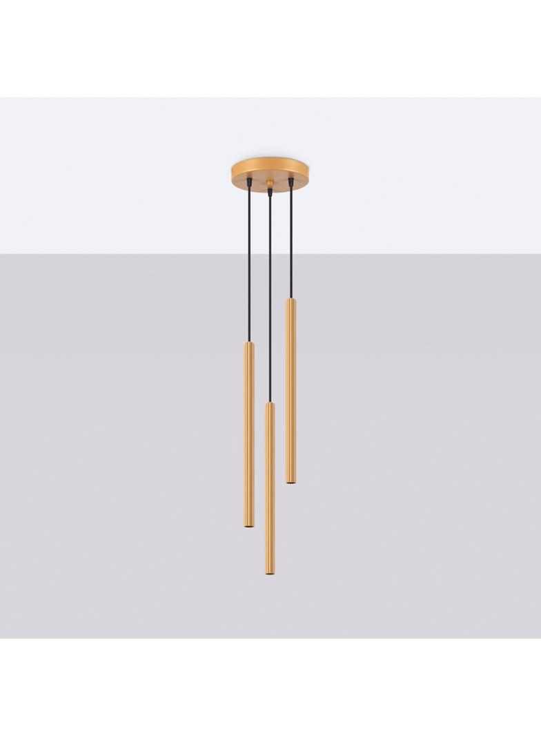 Lampa wisząca ARCHE 3P złota
