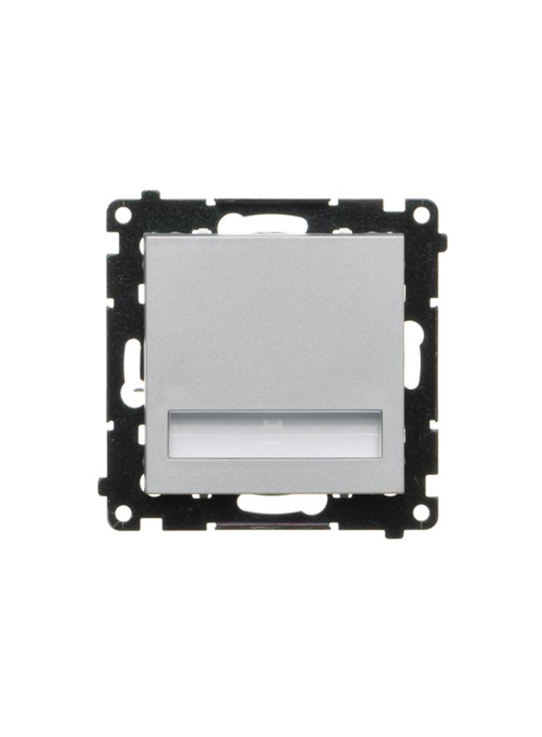 Simon 55 Oprawa oświetleniowa LED 14V* (0,56 W) Barwa zimna biała 5900K Aluminium mat TOS5K14.01/143 KONTAKT