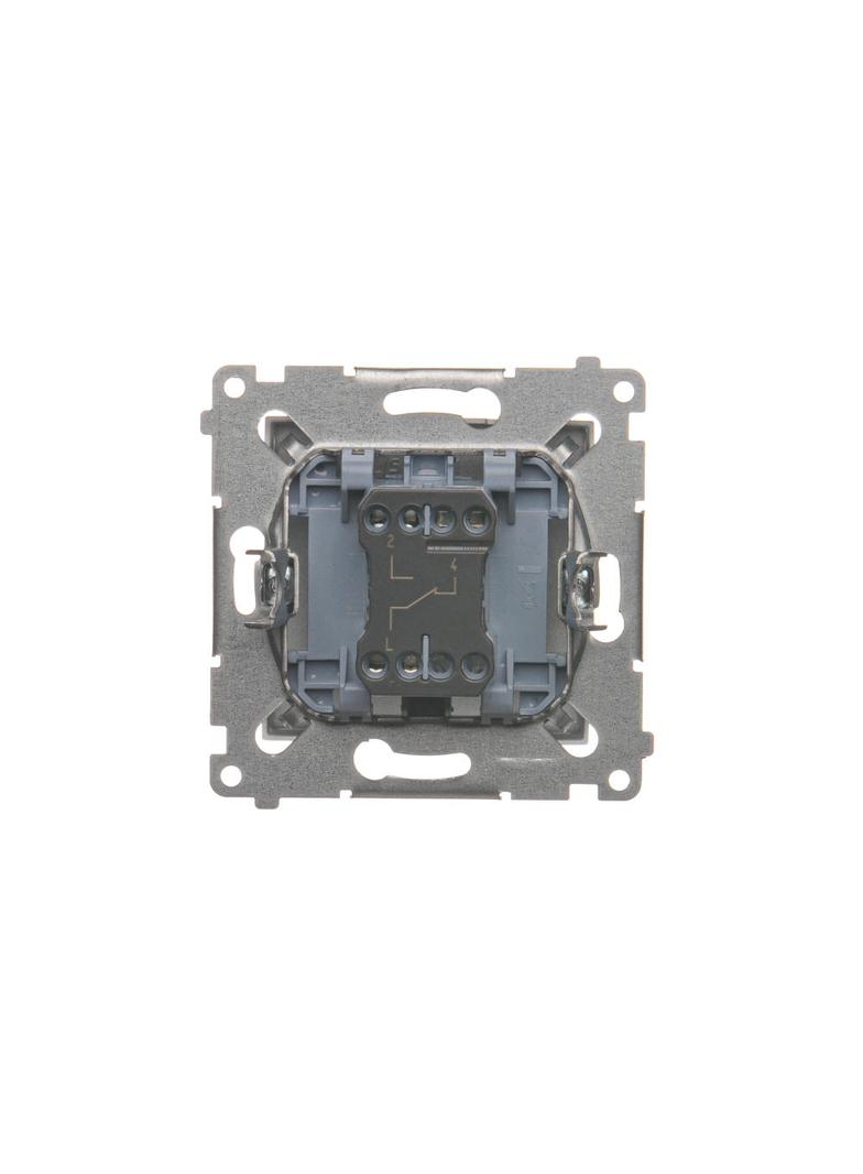 Simon 54 Łącznik schodowy bez piktogramu 16A 250V zaciski śrubowe srebrny mat DW6A.01/X/43 KONTAKT