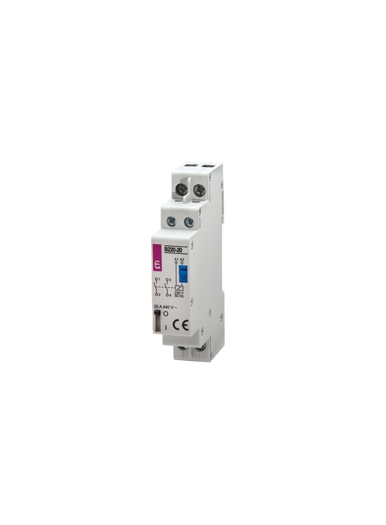 Stycznik bistabilny 32A 2P 2Z 1M RBS232-20-24V AC 002464117 ETI