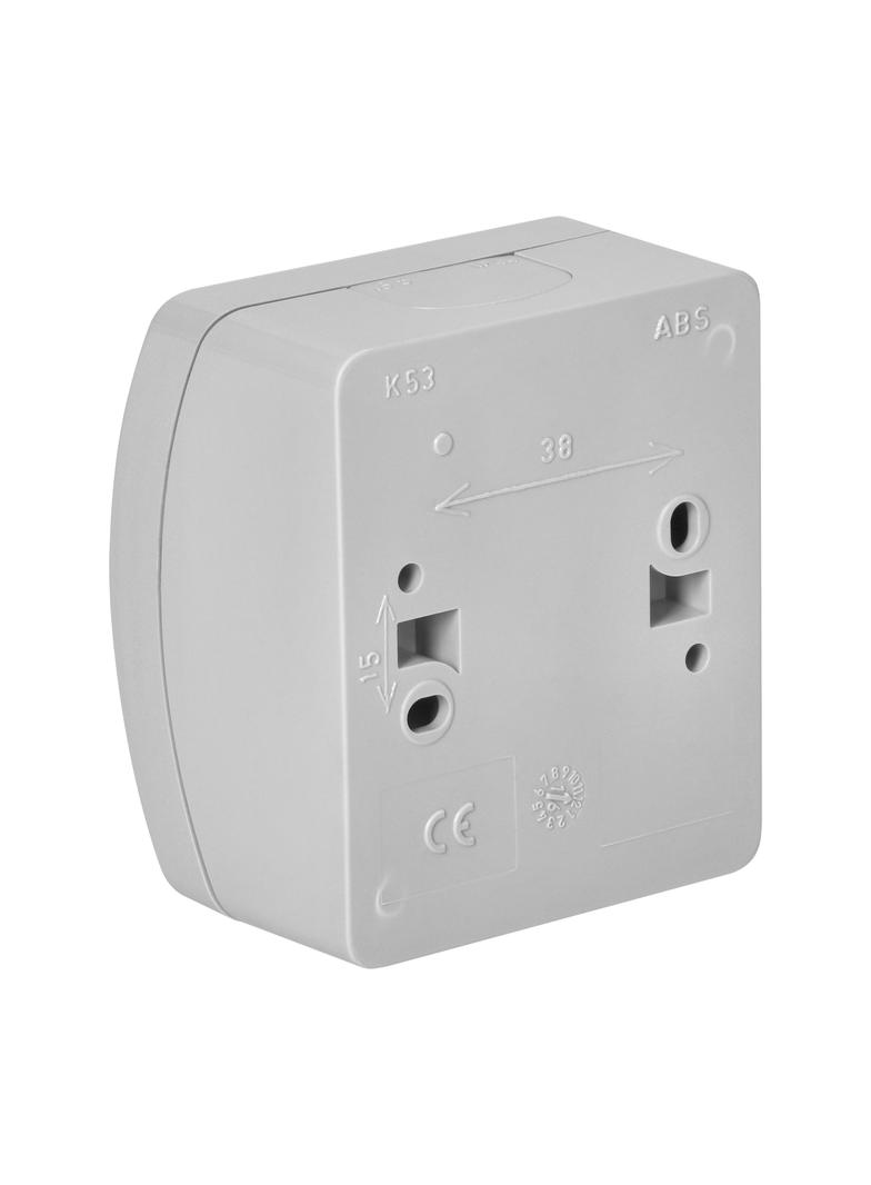 Łącznik świecznikowy n/t AQUATIC IP44 szary-grafit OR-OE-7101/GR ORNO