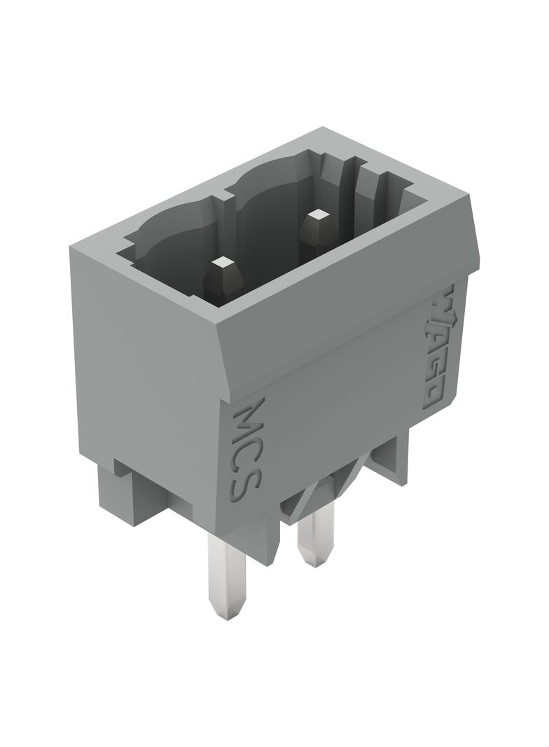 MCS-MIDI Classic wtyk 2-bieg. szary raster 5 mm