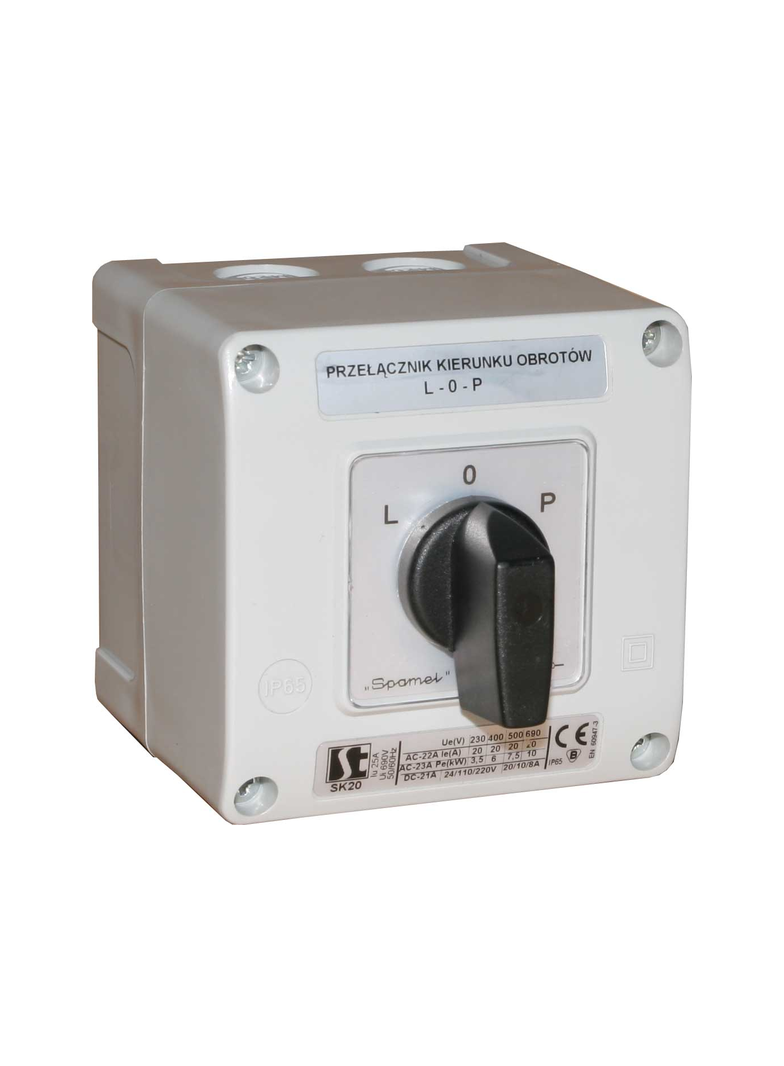 Łącznik Krzywkowy 10A, -4.8240 w obudowie OB11,