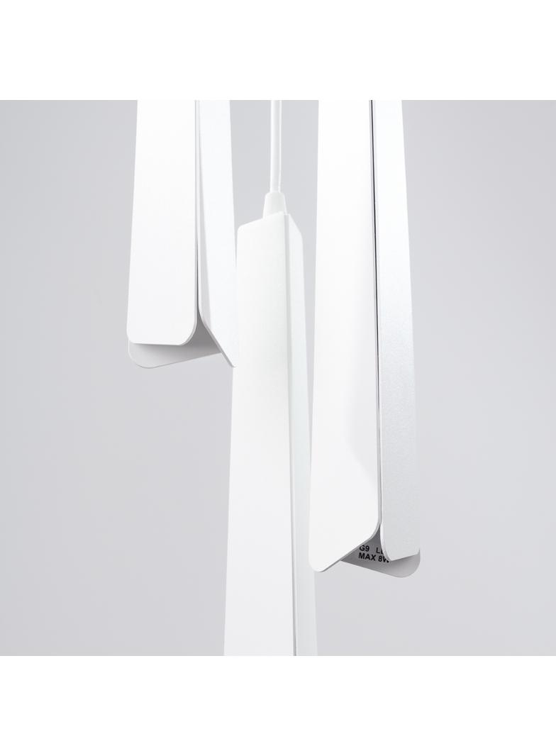 Lampa wisząca PRYSM 3P biała