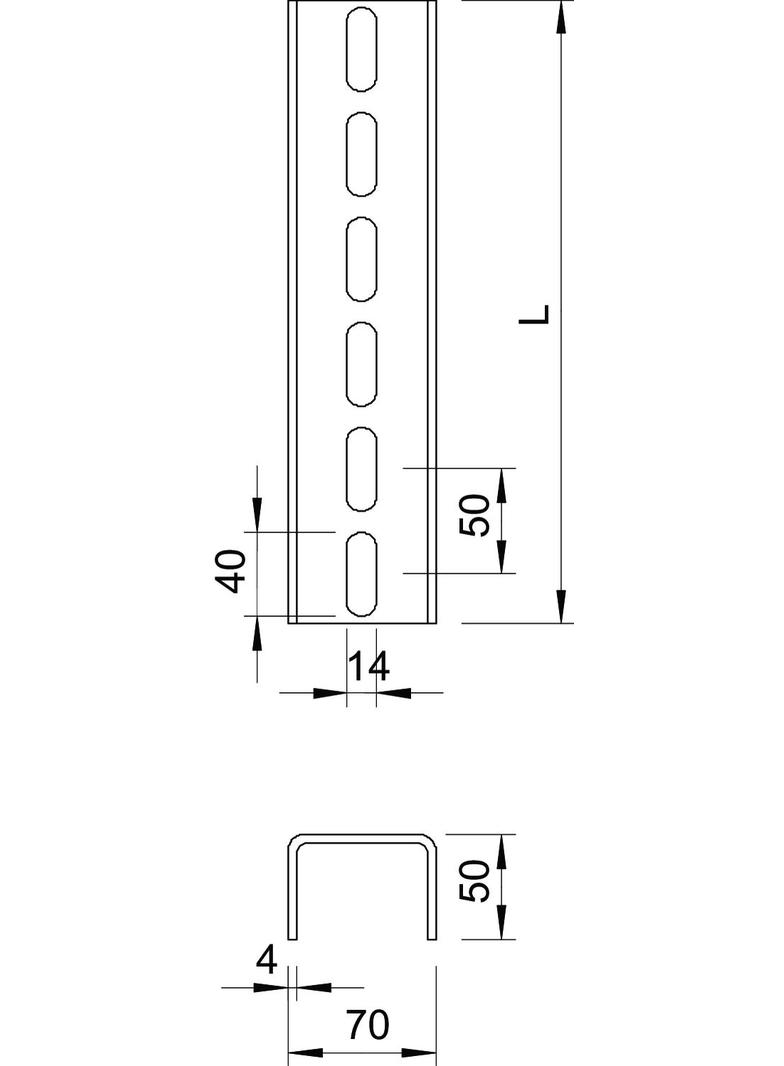 US 7/400, WIESZAK US7 4000MM FT