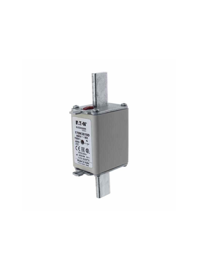 FUSE 400A 690V aR DIN 1 HSDNH Wkładka szybka 400A 690V aR DIN 1 podwójny wskaźnik 170M3819D EATON
