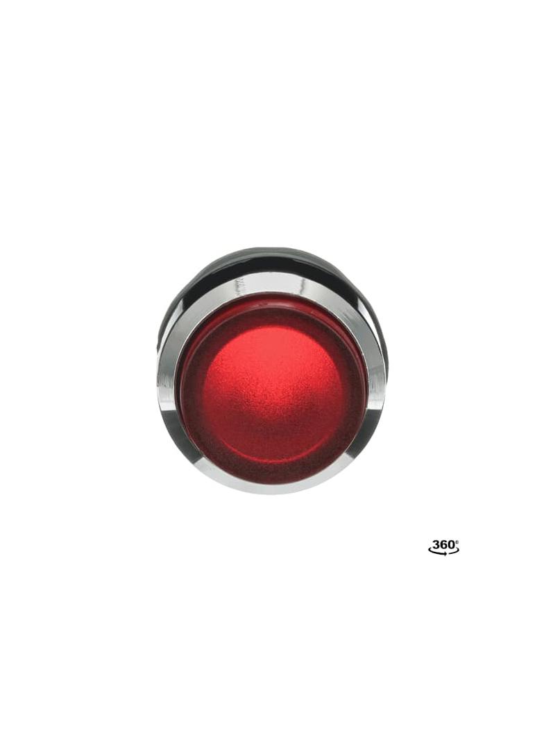 Przycisk wypukły monostabilny podświetlany czerwony MP3-31R