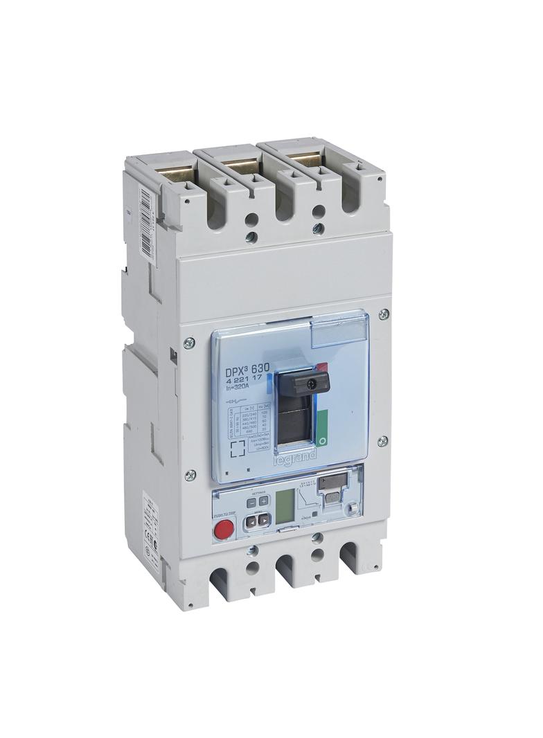 Wyłącznik DPX3 630 S2+P 3P 320A 70Ka 422117 LEGRAND