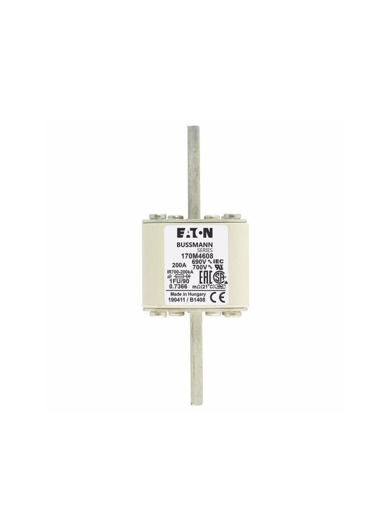 FUSE 200A 690V 1FU/90 AR UC Wkładka szybka 200A AC 690V rozmiar 1 53x69x136 mm aR IEC UL 170M4608 EA