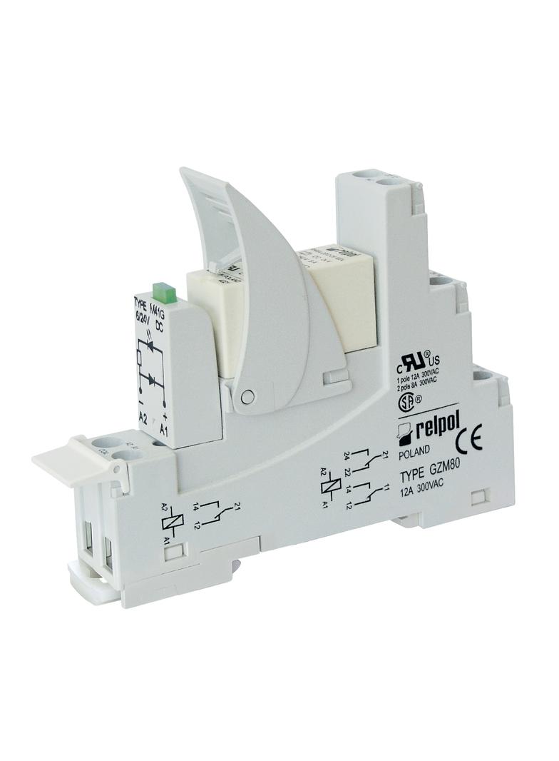 Przekaźnik interfejsowy PI85-110DC-M43G-MS-2011 1P 110V DC 16A / 250V AC RELPOL