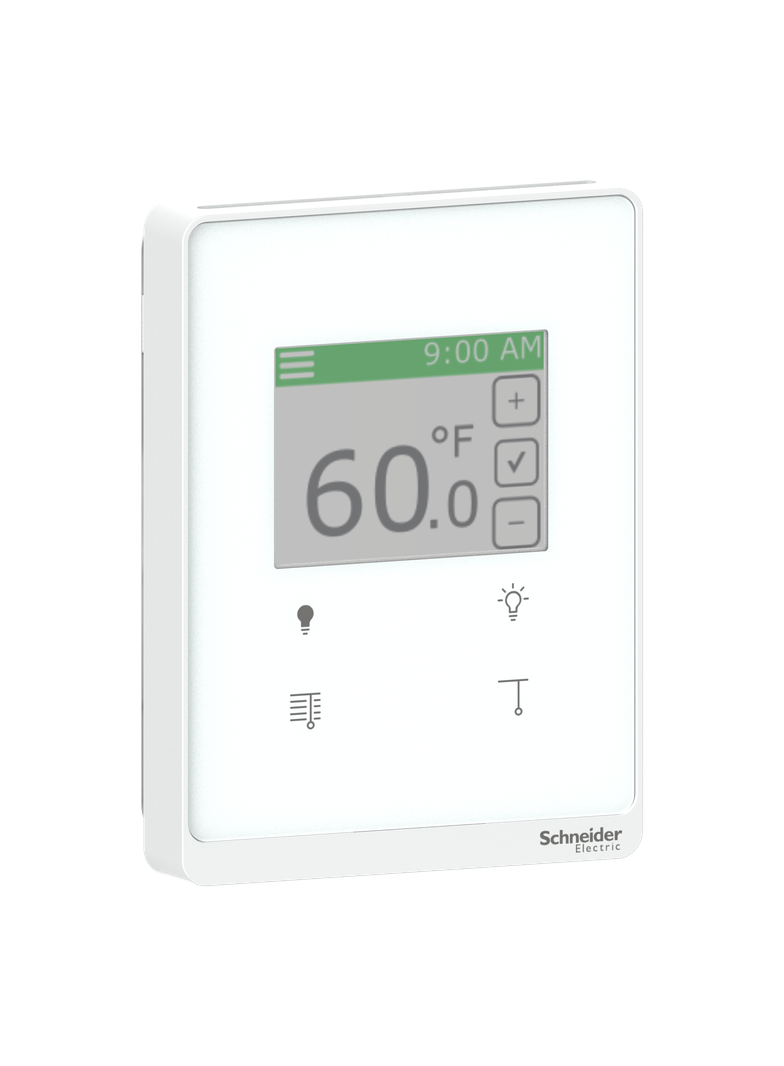 SXW, panel przedni, ekran dotykowy i 4 przyciski, Sensorbus, biały