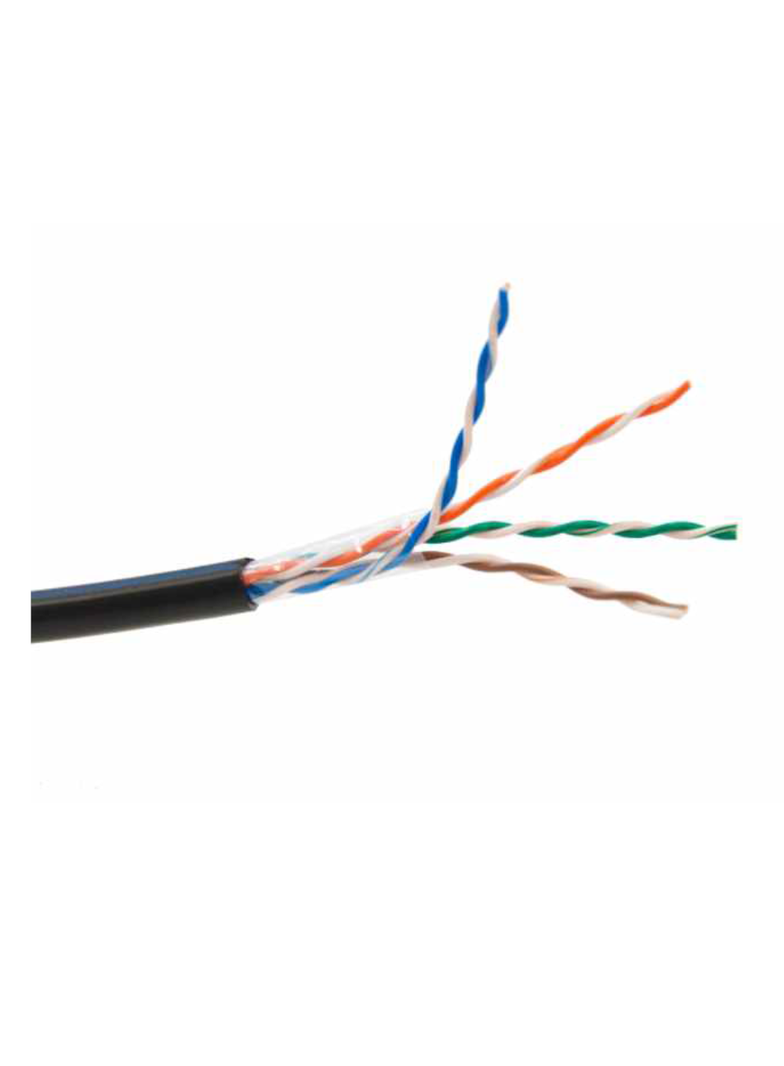 Kabel SecurityNET U/UTP kat. 5e, zewnętrzny, suchy PE 500m