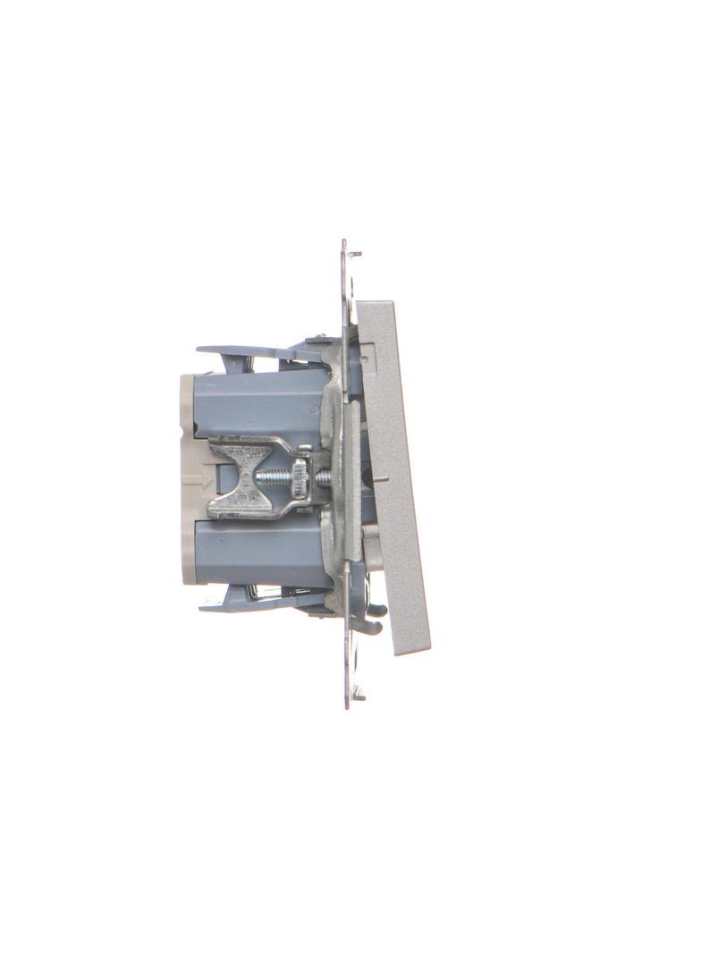 Simon 55 Łącznik krzyżowy podwójny szybkozłączka Aluminium mat TW7/2.01/143 KONTAKT