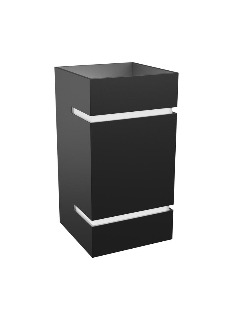 SQUALLA LUMO G9 KINKIET 230V IP20 80x150 CZARNY KWADRATOWY