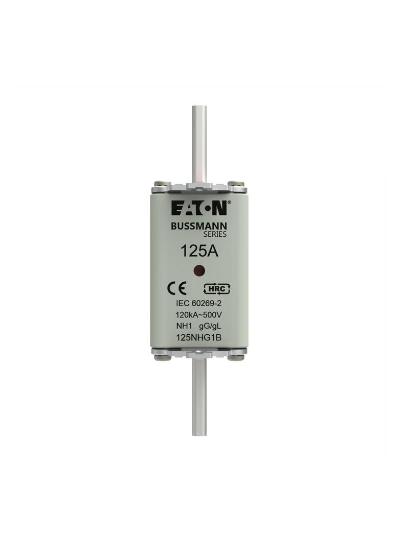 NH FUSE 125AMP 500V gG SIZE 1 DUAL IND Wkładka NH1 125A 500V GL/GG podwójny wskaźnik 125NHG1B EATON