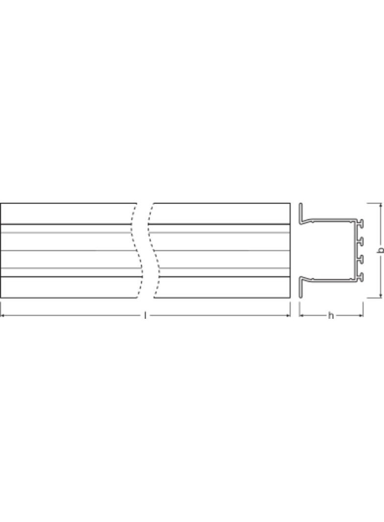 Profil LS AY-PW02/UW/39x26/14/2 5x5x1