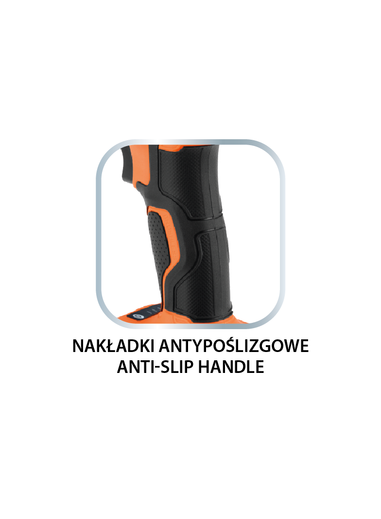 Klucz udarowy bezszczotkowy 18V, 850Nm, 1/2”, Energy+, bez akumulatora