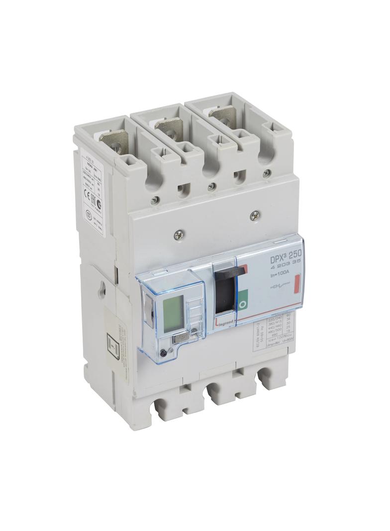 Wyłącznik DPX3 250 El Sg 3P 100A 36kA 420525 LEGRAND