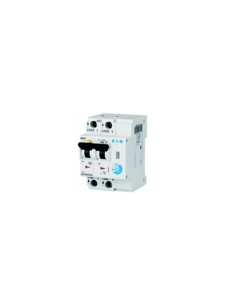 AFDD-40/2/C/003-A Przeciwpożarowy detektor iskrzenia 10kA C40A 2P 30mA typ A 187240 EATON