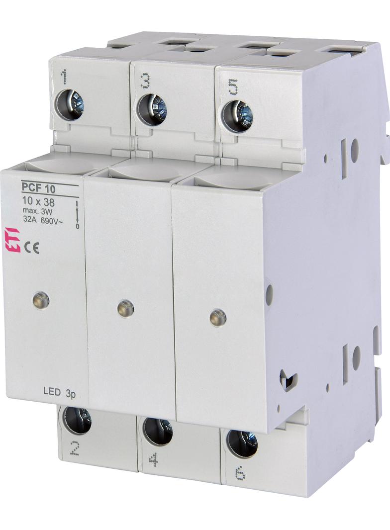 Rozłącznik bezpiecznikowy PCF 10 3P LED 002550014 ETI