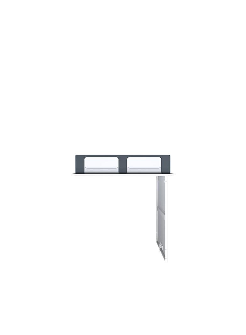 FW Rozdzielnica 72M IP30 II kl p/t 800x550x112mm FWU52N HAGER