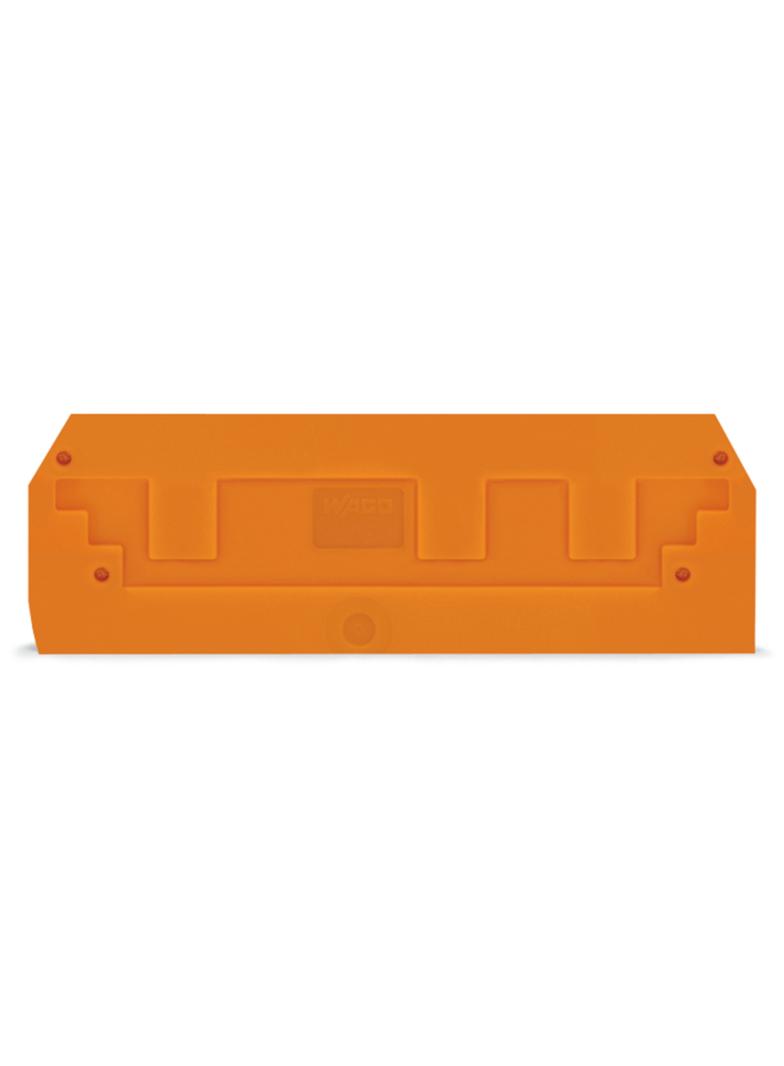 ścianka końcowa pomarańczowa