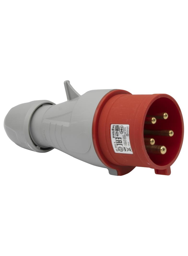 P17 TEMPRA PRO WTYCZKA PRZENOŚNA 32A 3P+N+Z 400V IP44, Legrand