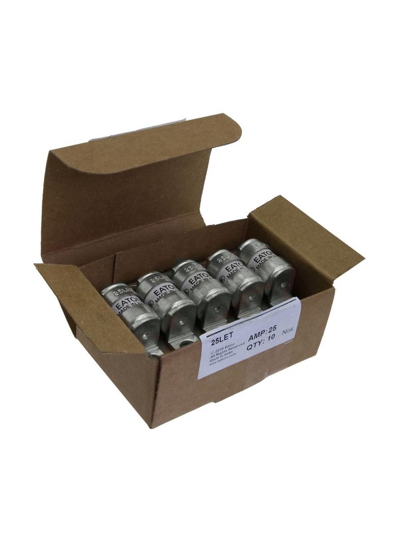 25AMP 280V AC BS88 HIGH SPEED FUSE Wkładka szybka 25A AC 240V DC 150V BS88 18x56 mm aR B 25LET EATON