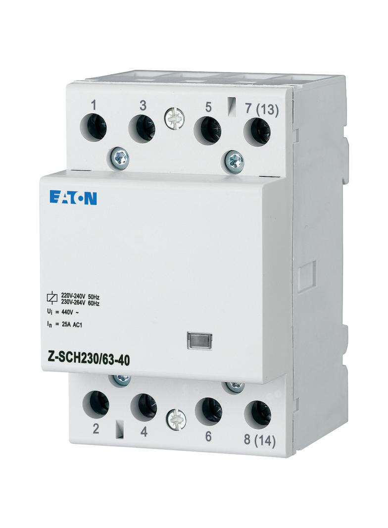Z-SCH230/63-40 Stycznik modułowy 63A 4Z 0R 230V AC 248856 EATON