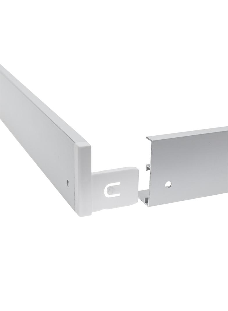 Ramka do montażu natynkowego opraw ALGINE 1200x300mm