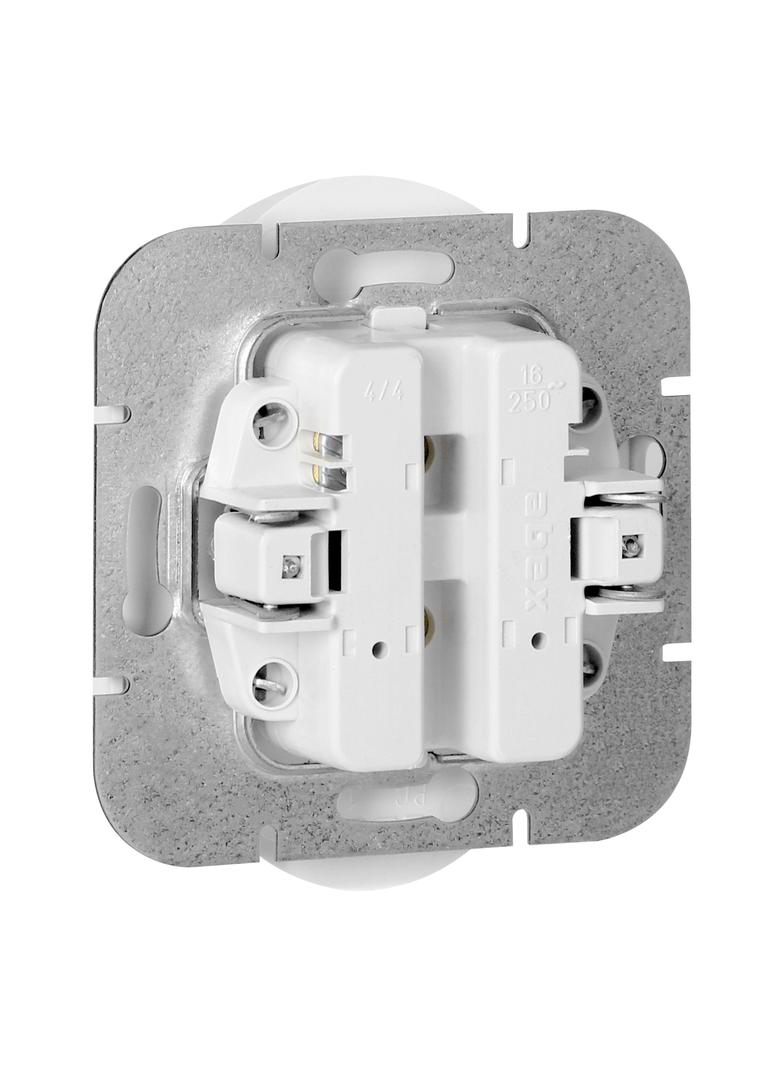 Gniazdo podwójne podtynkowe 2x2P+Z Onyx, 16A, 250V, PT-6OR, biały OR-OE-7506/W ORNO