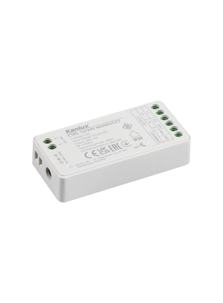 Kontroler do taśm LED CTRL 12/24V biały 22147 KANLUX