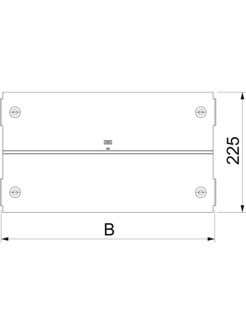 LGBED 600 FS Pokrywa łuku przegubowego