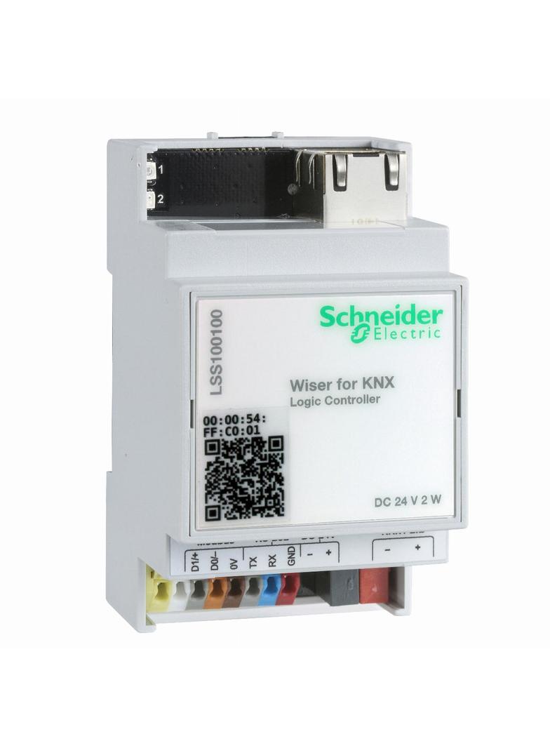 KNX kontroler logiczny homeLYnk szyna DIN 24 V DC 2 W wizualizacja, logika