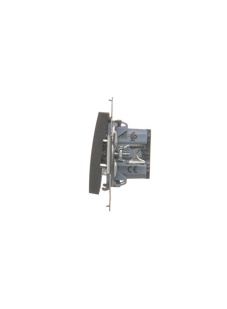 Simon 54 Łącznik schodowy bez piktogramu 16A 250V zaciski śrubowe antracyt DW6A.01/X/48 KONTAKT