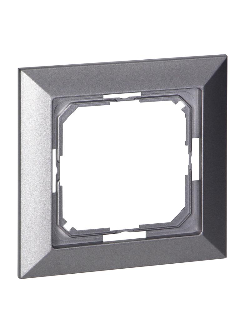 Ramka pojedyncza Pearl, Ra-1P, antracyt OR-OE-7720/A ORNO