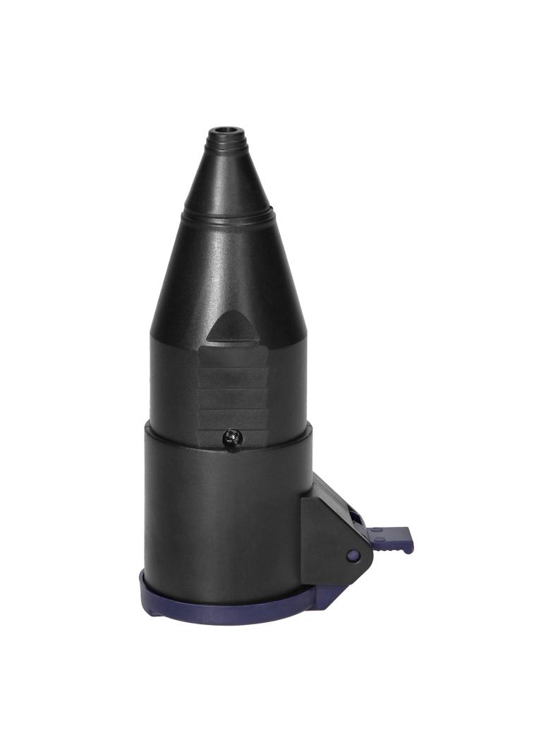 Gniazdo warsztatowe z klapką Schuko czarny OR-AE-13257(GS) ORNO