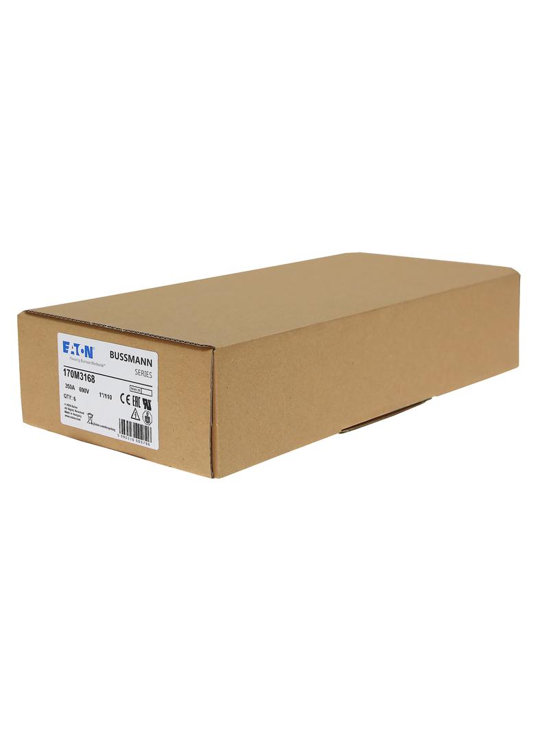 350A 690V 1*/110 aR INDICATOR FUSE Wkładka szybka 350A AC 690V rozmiar 1 45x45x134 mm 170M3168 EATON
