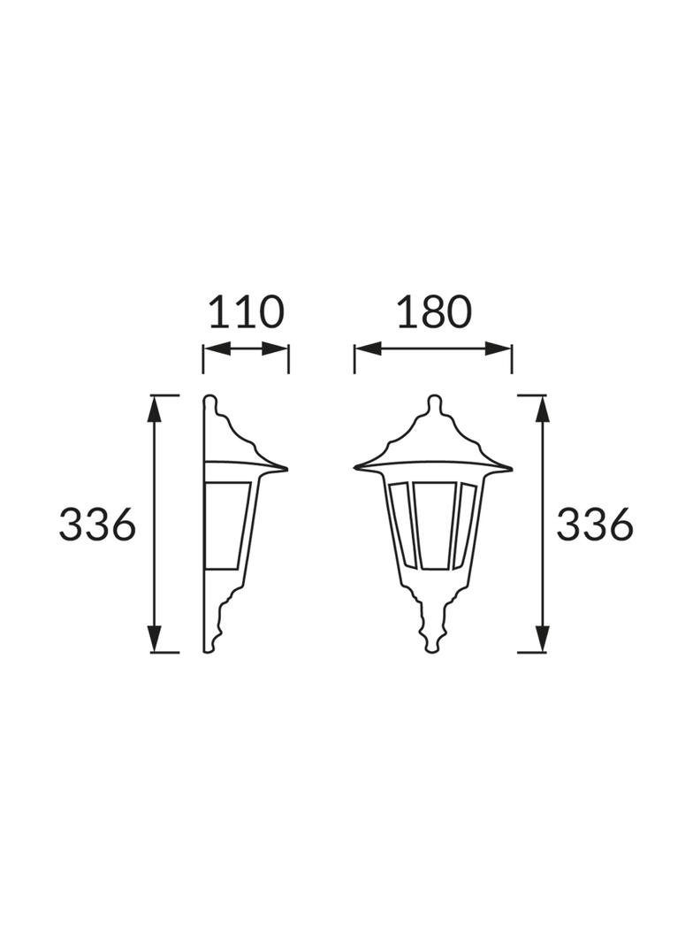 Oprawa ogrodowa BEGONYA4 WHITE