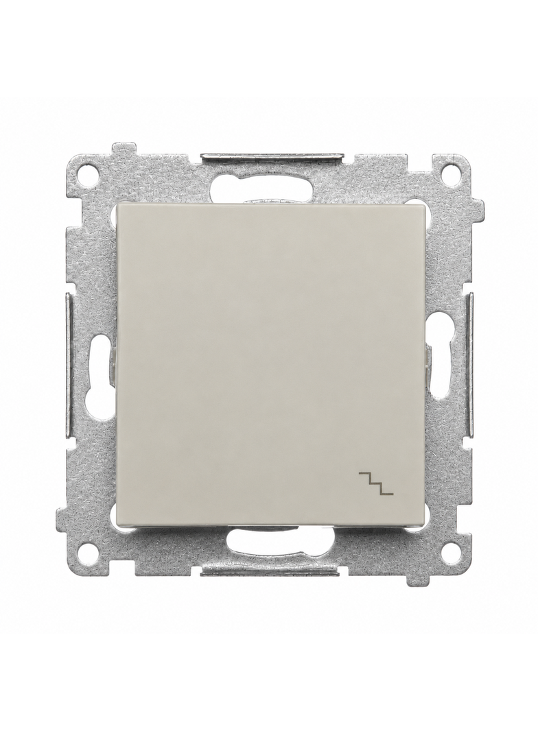 Simon 54 Łącznik schodowy szybkozłącza kaszmir mat DW6.01/42