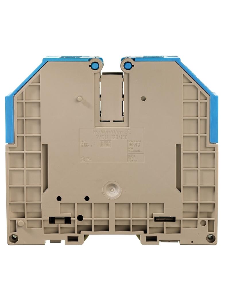 WDU 120/150 BL Złączka szynowa przelotowa /10szt./ WEIDMULLER