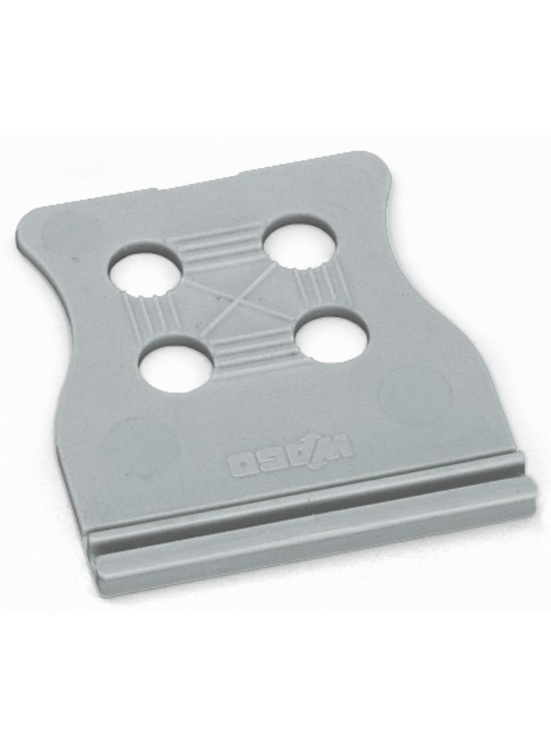 płytka odciążająca przewody szara